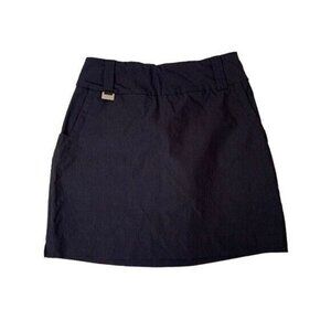 Lisette L Sport 2 Blue‎ Skort Stretch High Rise Golf Tennis Athletic Skirt